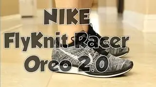 Nike Flyknit Racer Oreo 2.0 On Feet