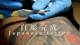 [Tattoo/Hand-carved] My own tattoos on both feet are complete!