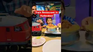 Train Restaurant in Hyderabad 🚆 | Platform 165