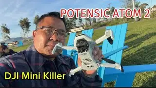 POTENSIC ATOM 2 - Maiden Flight bought from Costco for $350 😲