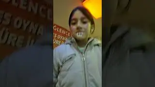 ردة فعل اناهيد لما رسمت في وجهها