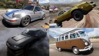 Воссоздание Трансформеров из Transformers Rise of Beasts в Forza Horizon 5.