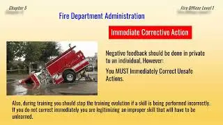 Fire Department Company Officer Level 1  