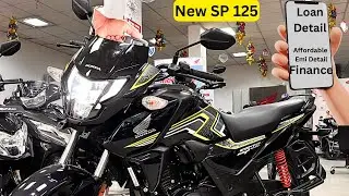 All New Honda Sp125 Bike Loan Finance Emi Detail Affordable Emi With Down Payment ! Sp125 New Model