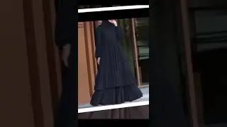 ZANZEA Elegant Muslim Women&rsquo;s Abaya Dress #shorts#dress#ZANZEA#fashion#women#girl#onlineshopping