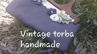 Vintage torba handmade / Vintage handmade bag