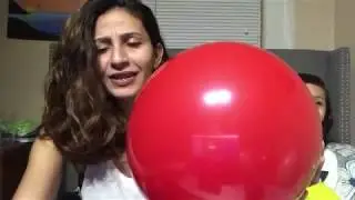 Long Nails (dagger nails) Popping Balloons