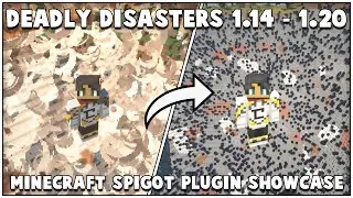Deadly Disasters 1.14 - 1.20 | Minecraft Spigot Plugin Showcase & Tutorial