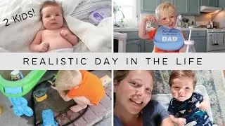 Potty Training my 2 Year Old 👦│Day in the Life w/ 2 Kids