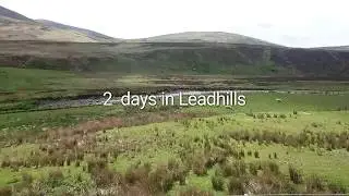 Gold panning in Scotland Leadhills