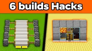 Minecraft : 6 Syst&egrave;mes REDSTONE et ID&Eacute;ES hyper SIMPLE !