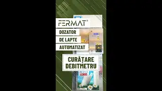 FERMAT | Dozator de lapte automatizat - Cum să curățați debitmetrul | Fermag