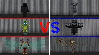 Strong Zombie/Other Undead Team vs. Strong Skeleton Team | Minecraft Mob Battle 29