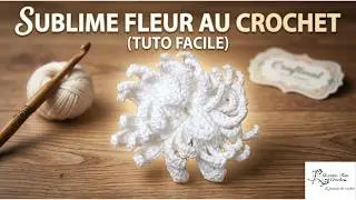 Tuto fleur au crochet