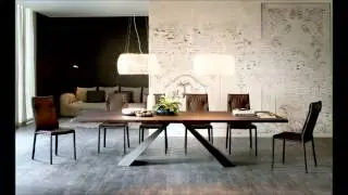 Mesa comedor Eliot Wood Cattelan Italia