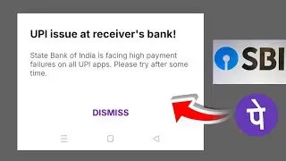 UPI issue at receiver's bank | State Bank of India is facing high payment failures on all UPI apps