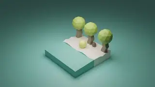 Learn Blender 3D Part 4 - Make a 3D Island