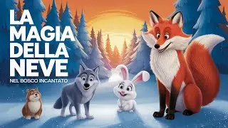 La Magia della Neve ❄️☃️ nel Bosco Incantato | Canzone per Bambini