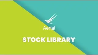 Aerial Drone Dublin Ireland Stock