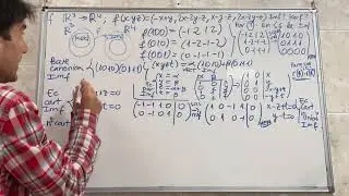 Núcleo e Imagen  de una aplicación lineal (Ker f, Im f). (Ejercicio completo)