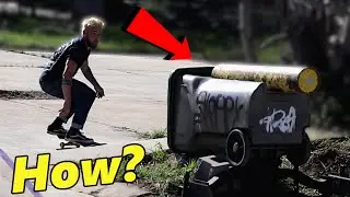 Most scary DIY skate obstacle