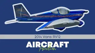 2014 Vans RV12 // John Stahr Custom Paint // N381RV ** Online Auction Starts December 27, 2024