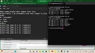 What is Data type in Python? #python #techwithshraddha