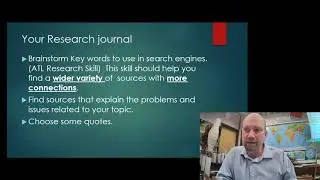 UN goal research project instructions 9 minute version