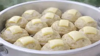 Best BANANA PUTOCHEESE Soft and Fluffy !  PangNegosyo Steamed Filipino Cake