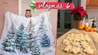 SMAK DZIECIŃSTWA 😋 MAMY ŚNIEG! ❄️ PIECZEMY CIASTECZKA I PAKUJEMY PREZENTY  🎄 VLOGMAS 6