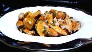 蒜蓉青口！Garlic Butter Mussels!