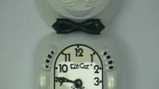 White Metallic Spirit of 76 Kit-Cat Clock
