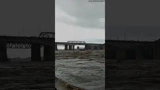 ken river banda 102 meter water level #floods #viralshort #youtube #river#viral #water #river#ken