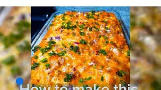 How to make this easy  Jumbo biscuit Casserole.