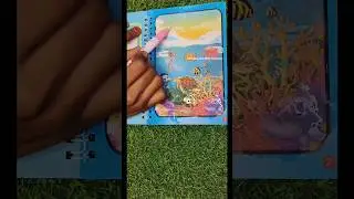Children's Cartoon Magic Water Painting|Coloring Book with Reusable|Magic Water Book|#SHAHANA #short