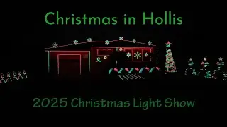 2025 Christmas Light Show - Christmas in Hollis by Run DMC