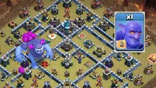 Clash Of Clans| TH13 Yeti + Bowler Attack
