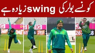 Swing bowling of Pak bowlers in English conditions