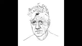 🔻 David Lynch - A Tribute 🔻- Time Laps Illustration  #art #davidlynch #illustration #procreate
