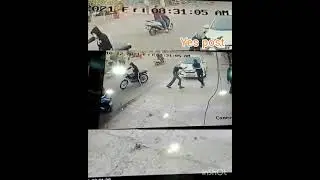 Rs 10 lakh robbery from Hosiery Owner Captured in CCTV Cameras Live on RK road, Ludhiana.