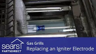 Replacing an Igniter Electrode on a Gas Grill