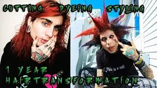 ONE YEAR HAIR TRANSFORMATION