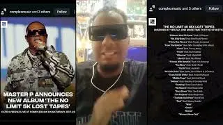 Master P announces NEW Album 'The NO Limit 5K Lost Tapes'!!!!!
