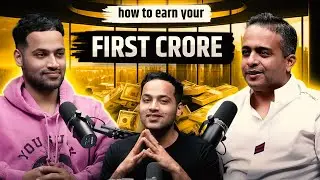 Redesigned YouTube Thumbnail for Raj Shamani Podcast | How to Earn Your First Crore