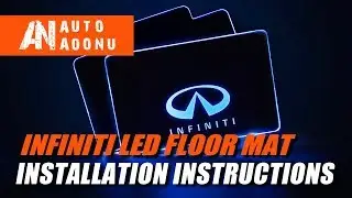Infiniti &mdash; led Floor Mat &mdash; Install video