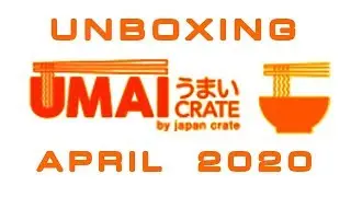 Подписка на японский рамен Umai Crate, апрель 2020 г.