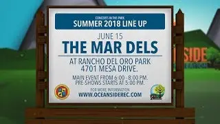 Oceanside Parks and Recreation Concerts - MarDels