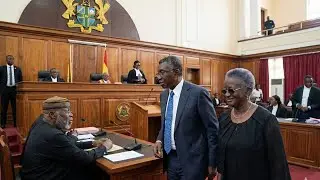 Prof Frimpong Boateng, Nyaho Tamakloe and Dr Nuamah SUES NPP and NDC at the Supreme court