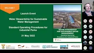 Launch of the Water Stewardship Standard Operating Procedures for South African Industrial Parks