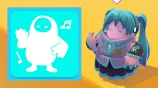 This emote syncs with the race round music! - Fall Guys
